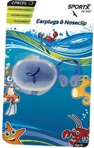 SportX Neusclip + Oordopjes