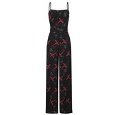 Edda Jumpsuit Black in Swing Vintage Jaren 50 Stijl