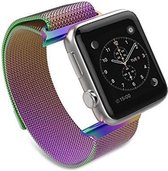 Apple Watch 45MM / 44MM / 42MM Bandje Milanese Staal Magneetsluiting Color