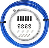 7 in 1 paddestoelkop PVC remkabel buisset voor racefiets (blauw)