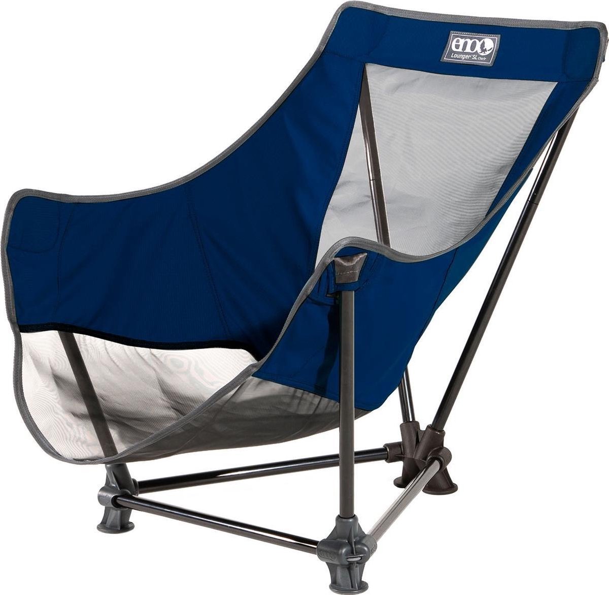 Eno Campingstoel Lounger Sl 76 X 57 Cm Nylon/aluminium Navy/grijs