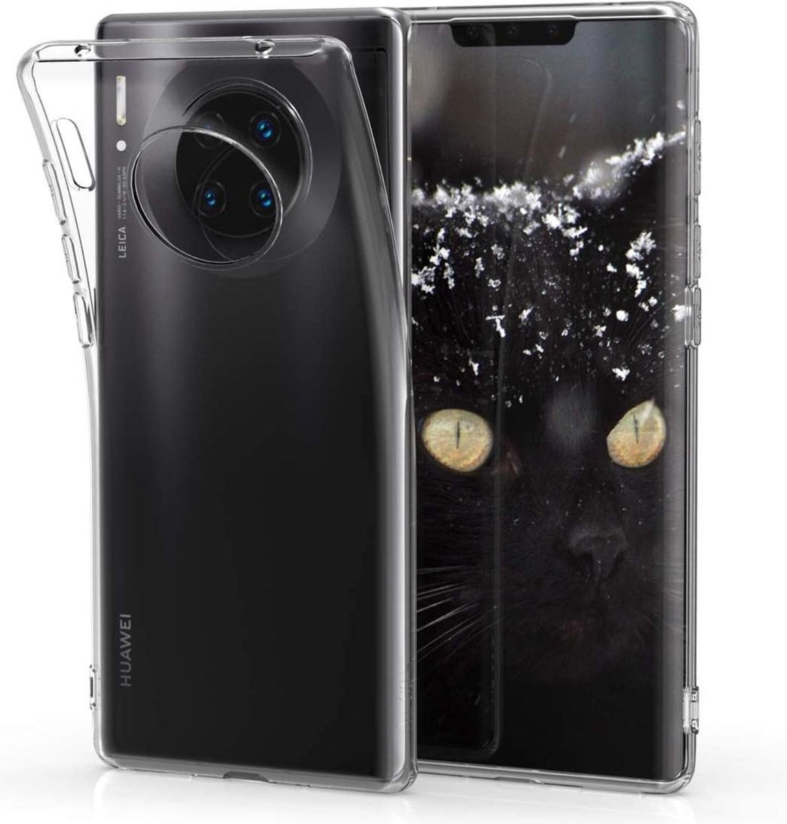 Huawei Mate 30 Pro - Silicone Hoesje - Transparant