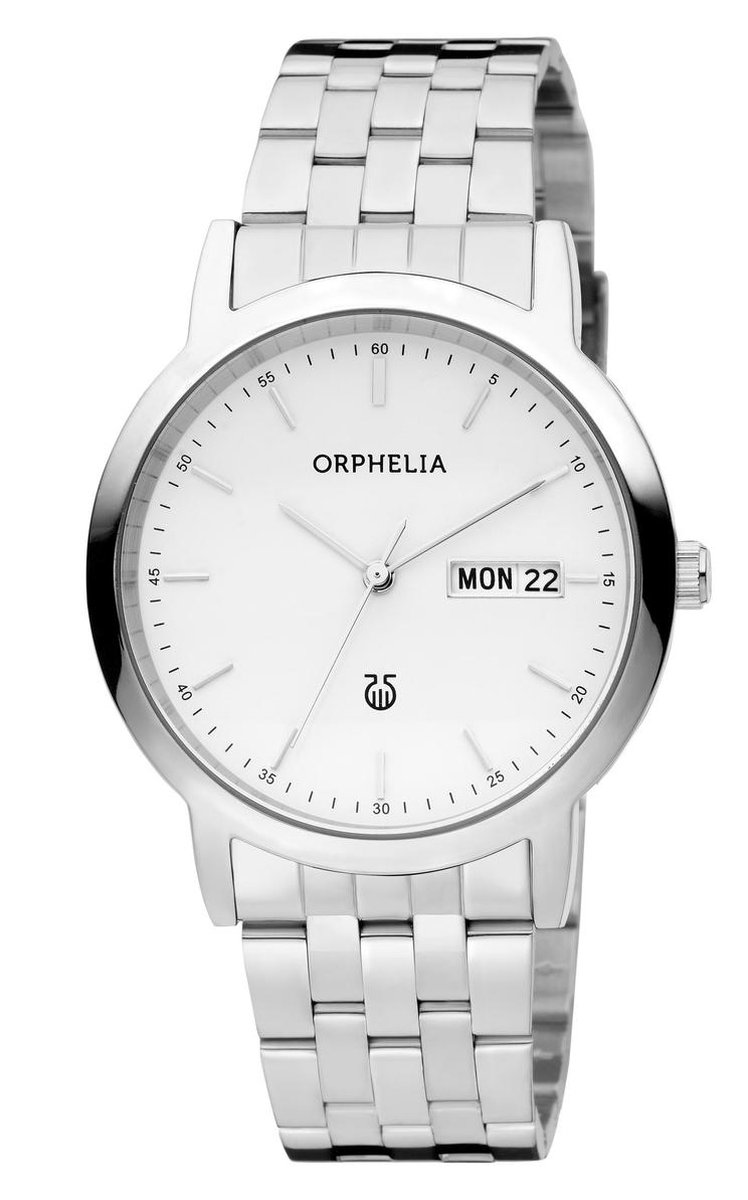Orphelia Momento OR62603 Horloge - Staal - Zilverkleurig - Ø 39 mm