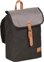 New-Rebels® Creek Small Flap Backpack Zwart IV | Rugtas | Rugzak