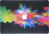 Design Hardshell Hoes - Geschikt voor Macbook Air 13 inch A1932/A2179 - Kleur Spetters