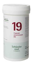 Cuprum Arsenicosum 19 D6 Schussler 400 tabletten