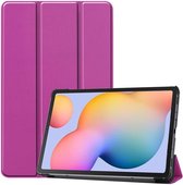 Samsung Galaxy Tab S6 Lite Hoesje Tri-Fold Paars