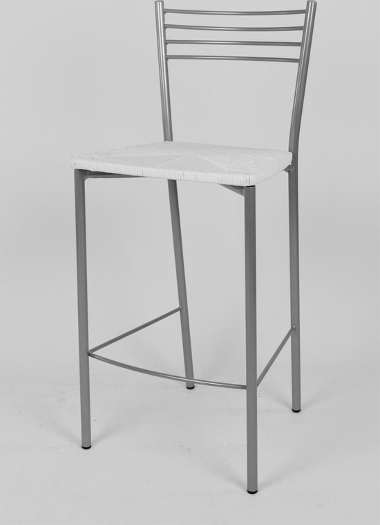 Foto: Tommychairs elena eetkamerstoelen set van 2 aluminium rotan