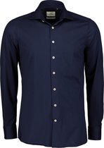 Hensen Overhemd - Slim Fit - Blauw - XL