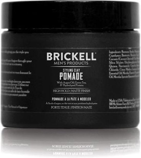 Brickell Clay Styling Pomade 59 ml. bol