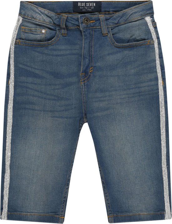 Blue Seven Jeans kortebroek Blauw Denim-152