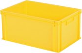 Stapelbak - Opbergbox - 600x400xH280mm - geel