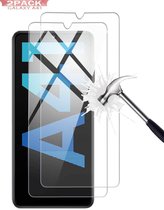 Screenprotector Geschikt voor Samsung Galaxy A41 Screenprotector Tempered Glass - 2 Stuks