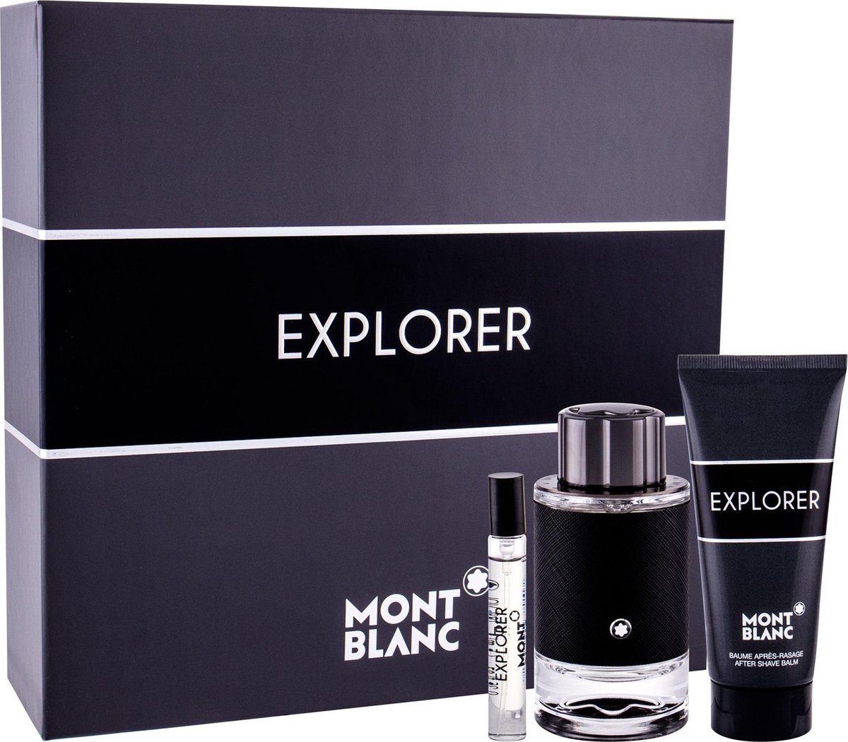 Montblanc Explorer Gift Set 100 ml edp Spray + 100 ml Aftershave Balm + 7.5 ml edp