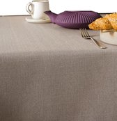 De Witte Lietaer Nappe Gibson 50x145 Cm Polyester Taupe