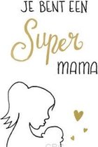 Kaart - A6 - 10x15cm - Met envelop - Super mama - Christelijke kaart - Majestic Ally - 12 stuks