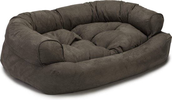 bol.com | Snoozer Pet Products - Overstuffed Sofa - Hondenbed - XL Dark  Chocolate - 137 cm