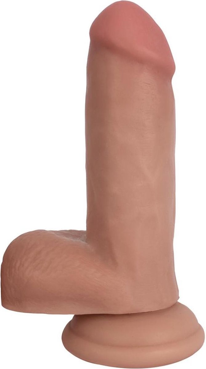 Goedkoopste Bareskin Realistische Dildo Met Balzak - 16.5 cm