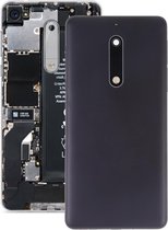 Batterij achterkant met cameralens en zijtoetsen voor Nokia 5 (zwart)
