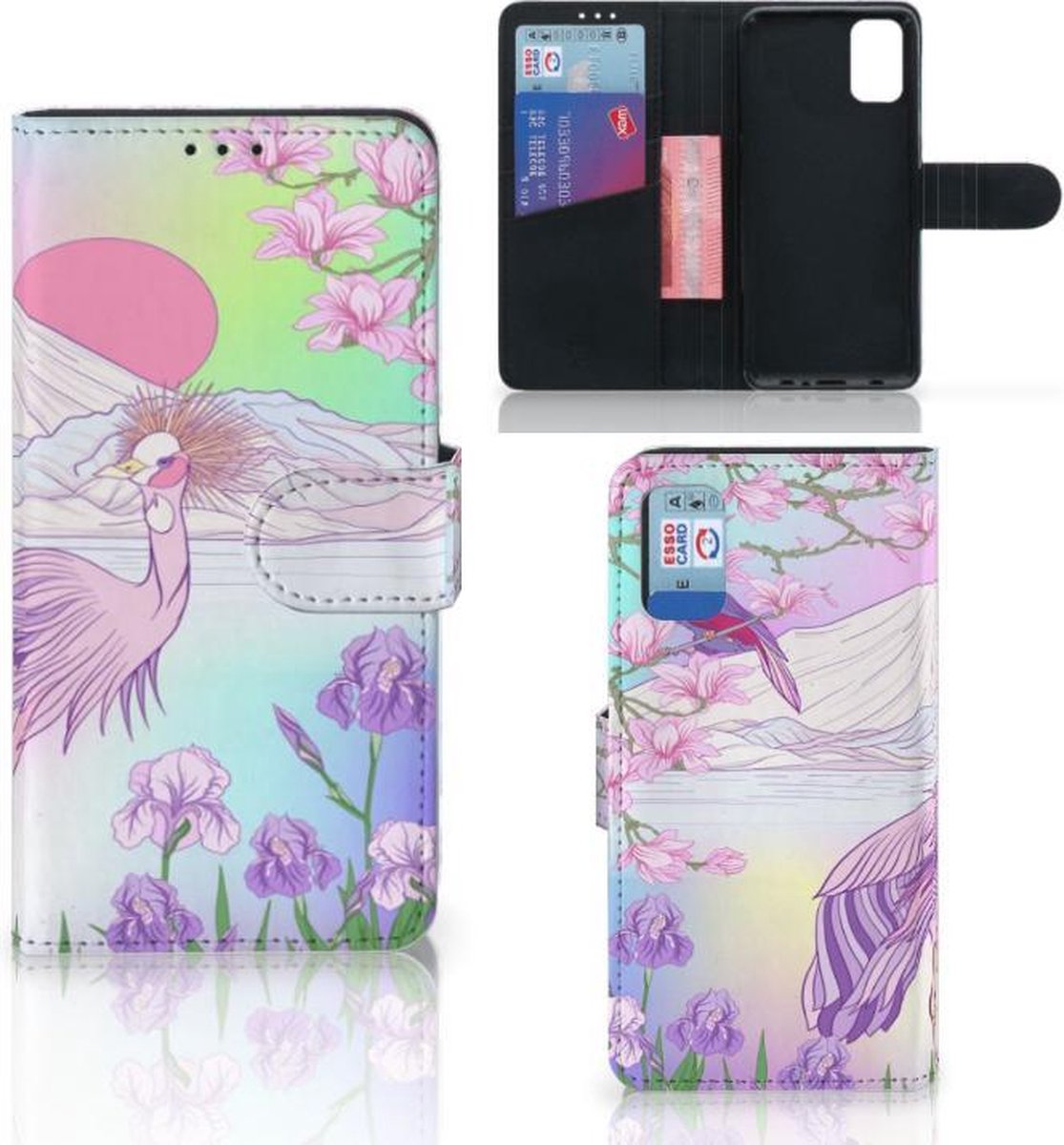 Samsung Galaxy A41 Telefoonhoesje met Pasjes Bird