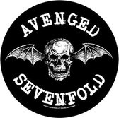 Avenged Sevenfold Rugpatch Death Bat Zwart