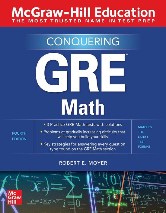 McGraw-Hill Education Conquering GRE Math, Fourth Edition - cover