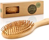 Bambuswald© haarborstel gemaakt van 100% bamboe - Duurzaam & ecologische haarborstel voor alle soorten haar
