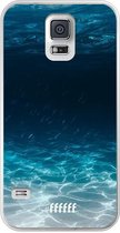 Samsung Galaxy S5 Hoesje Transparant TPU Case - Lets go Diving #ffffff