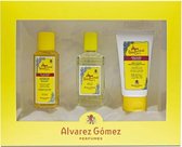 Alvarez Gómez Eau De Cologne Spray 80ml Set 3 Pieces 2020