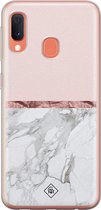 Samsung A20e hoesje siliconen - Rose all day | Samsung Galaxy A20e case | multi | TPU backcover transparant