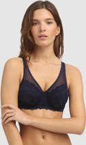 Dim Generous Essentiel Bh - Beha - Met Beugel - Met Kant - Maat 80E - Blauw