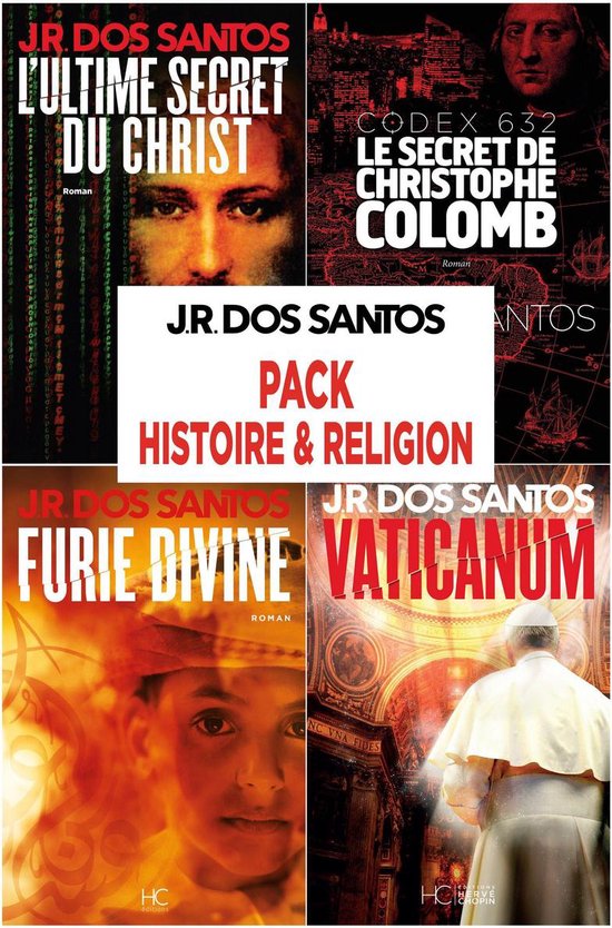 Roman - Pack JR Dos Santos - Histoire et religion - 4 titres - cover