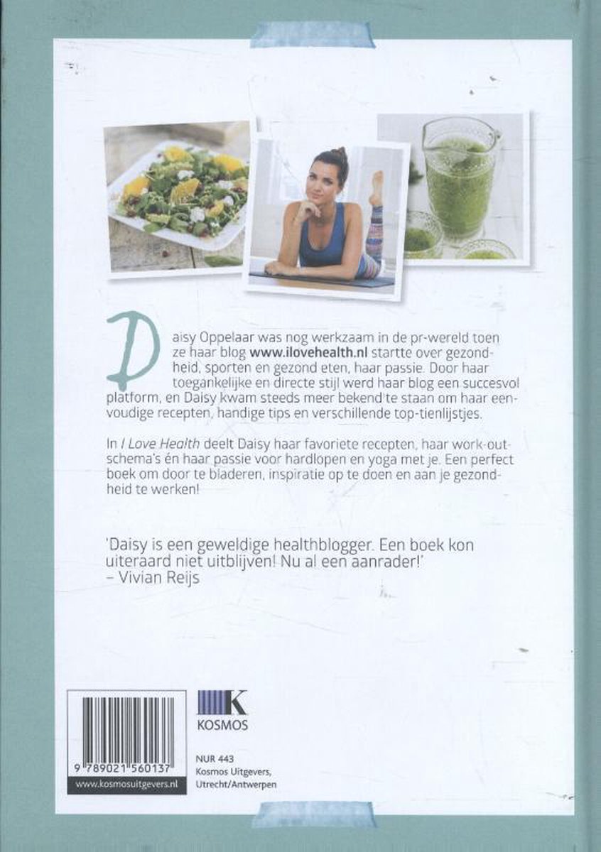 I love health - back cover
