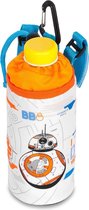 Disney Bidontas Star Wars Bb8 0,5 Liter Wit/oranje