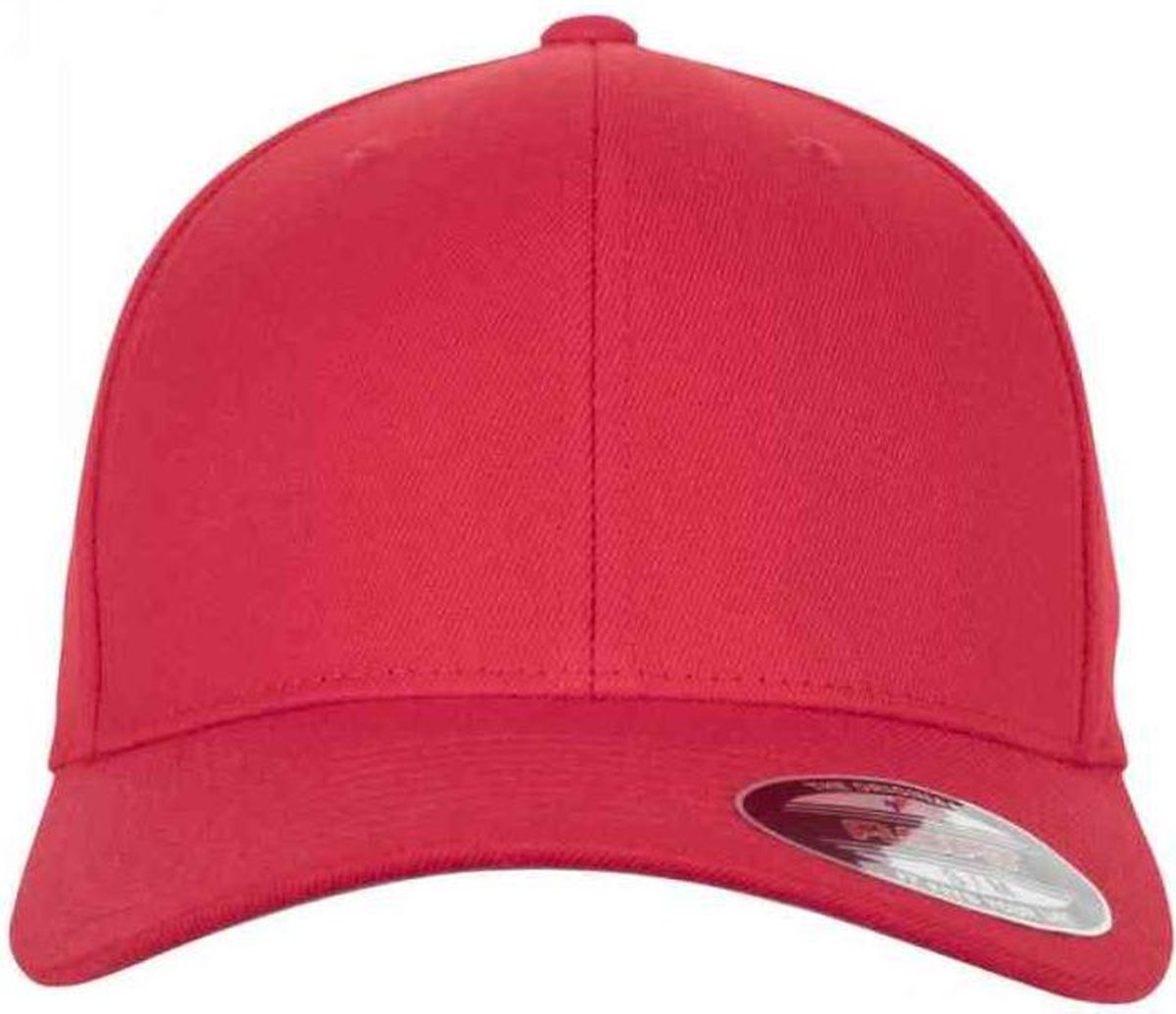 Urban Classics - Wool Blend Flexfit pet - S/M - Rood
