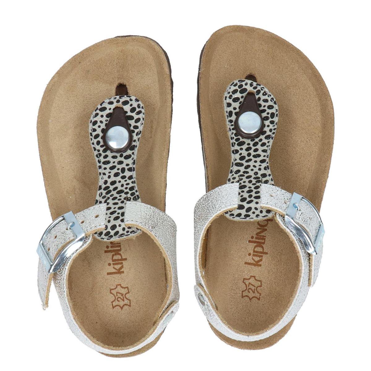 Kipling Meisjes Sandalen Nulu 3 - Zilver - Maat 32