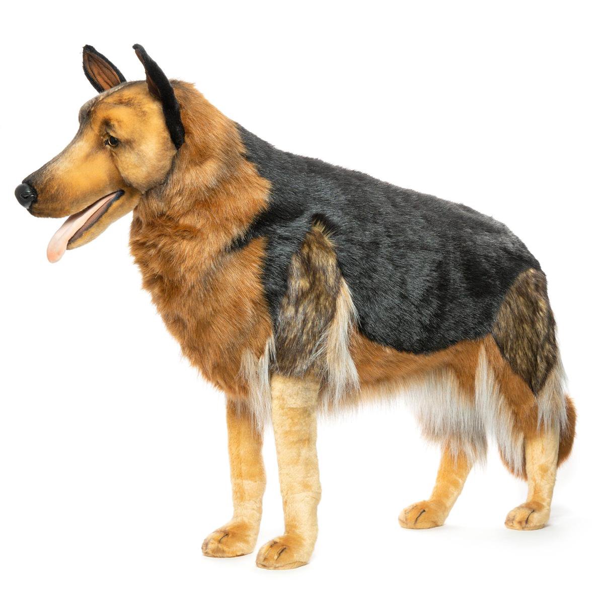 Knuffel Duitse Herder Hond Bruin/zwart 20 Cm Knuffels Kopen Dieren Knuffels