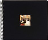 Goldbuch - Spiraal fotoalbum Bella Vista - Zwart - 35x30 cm