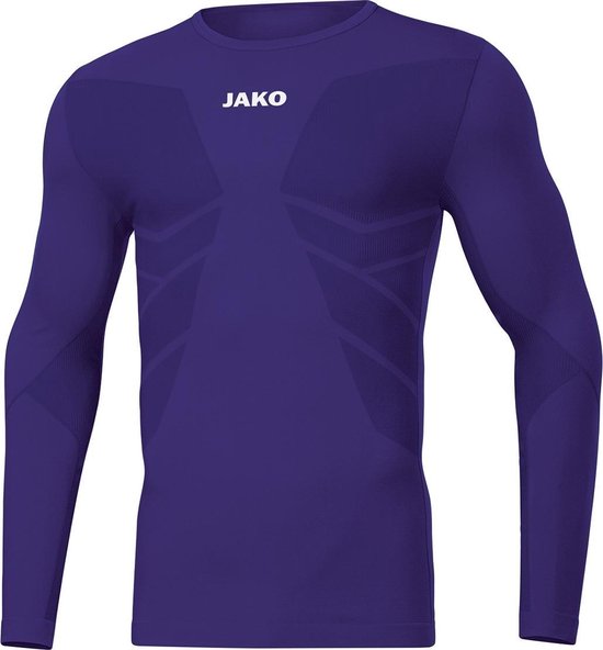 Jako - Longsleeve Comfort 2.0 - Shirt Comfort 2.0 - XL - Paars