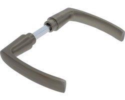 Starx Deurklink Zilver - Deurbeslag - Deurkruk Blok - Aluminium F9