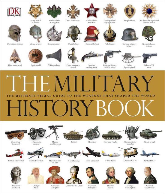 DK Definitive Visual Histories - The Military History Book - cover
