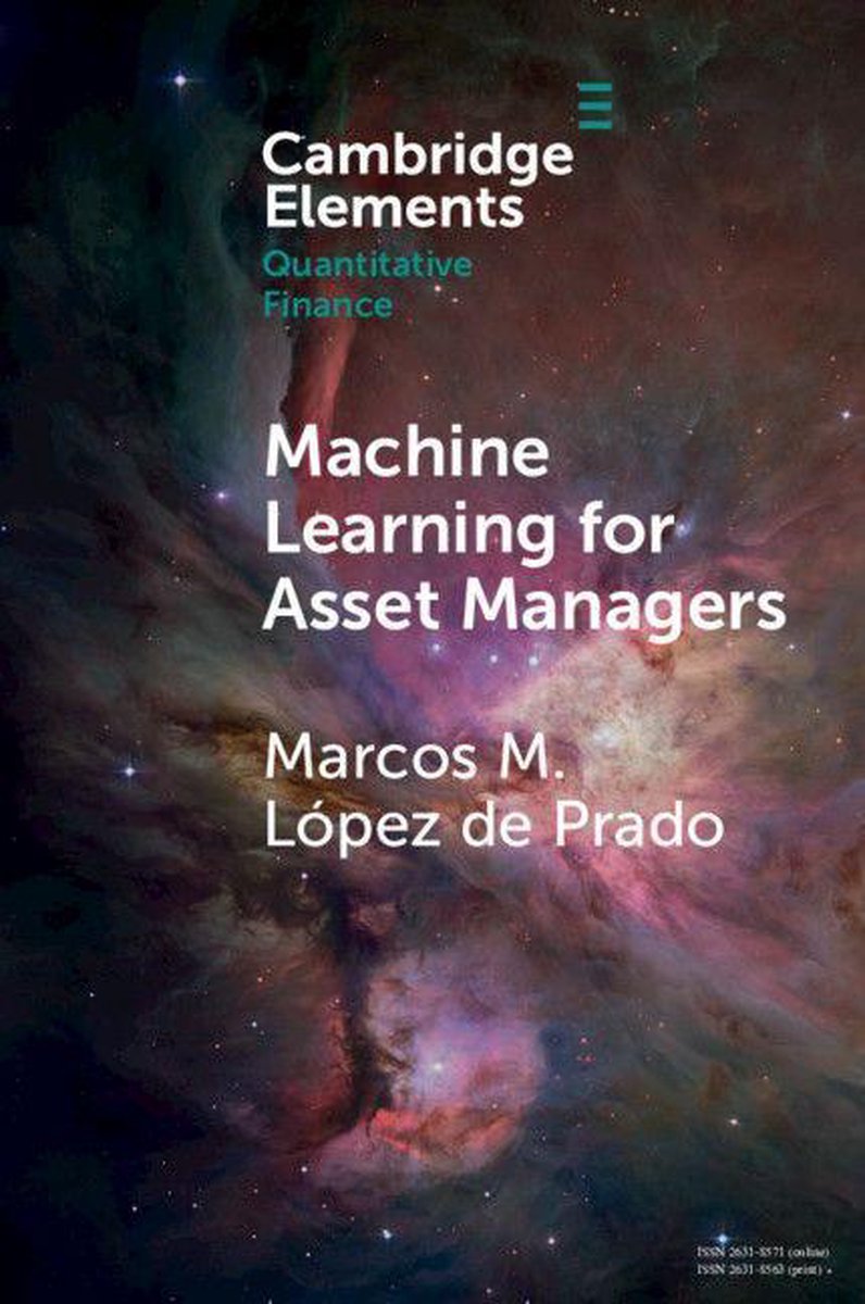 Omslag van Elements in Quantitative Finance - Machine Learning for Asset Managers