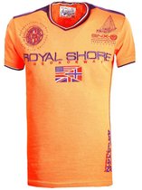 Geographical Norway T-shirt Koraal Royal Shore Jamacho - XL