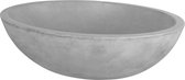 Differnz Dias - Lavabo en béton gris clair - 50 x 38 x 14 cm