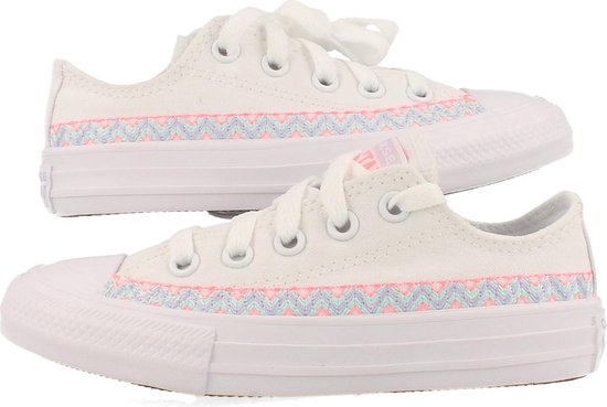 Converse Sneaker Laag Meisjes Maat 27/35 - Wit | 29 Converse Sneaker Laag Meisjes Maat 27/35 - Wit | 29