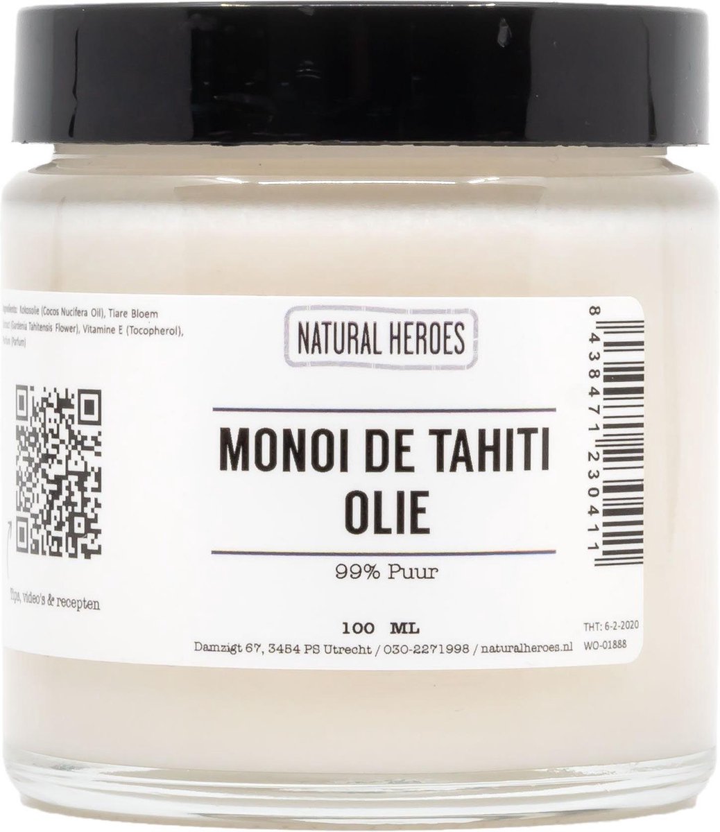Monoï de Tahiti Olie (99% puur) 100 ml