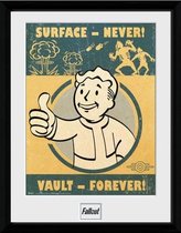 Gb Eye Poster In Lijst Fallout 4 Vault Forever 30 X 40 Cm