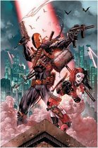 DC COMICS - Poster 61X91 - Daethstroke Vs Harley Quinn
