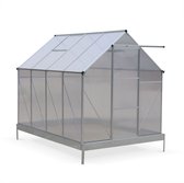 sweeek - Tuinkas polycarbonaat 5m² - chêne