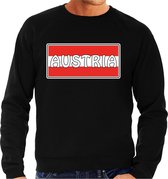 Oostenrijk / Austria landen sweater zwart heren S